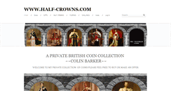 Desktop Screenshot of half-crowns.com